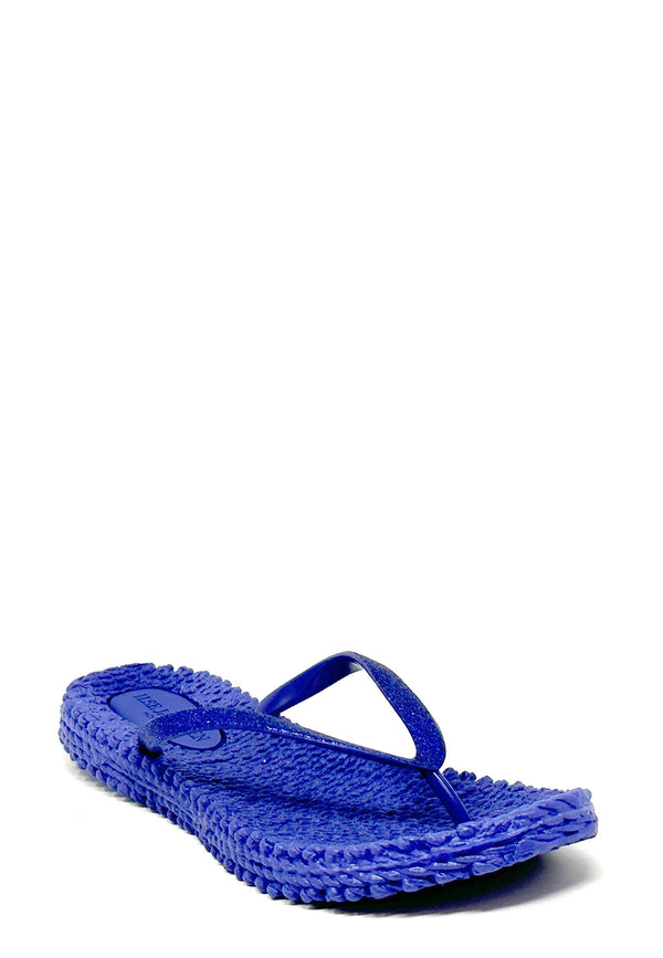Cheerful 01 toe separator sandal | blue web