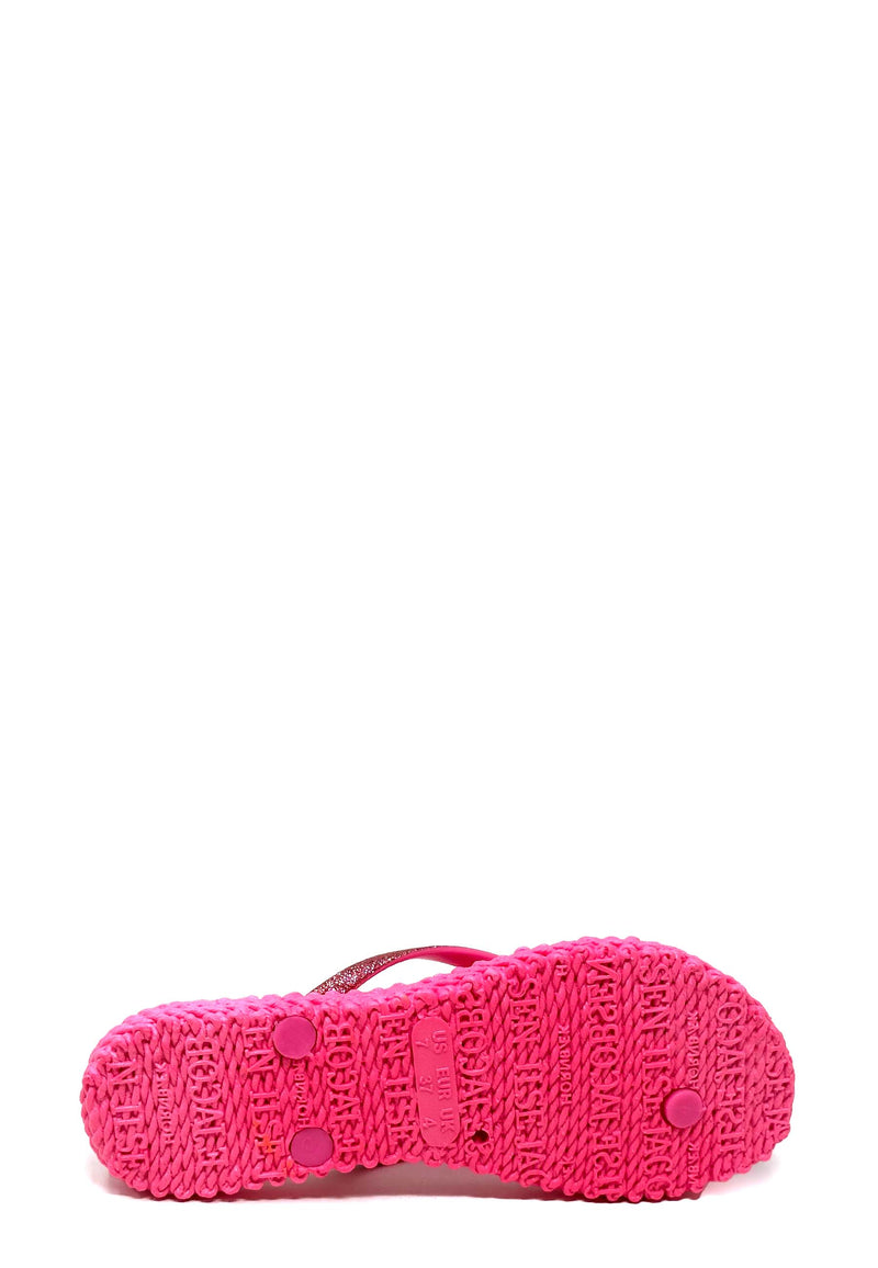 Cheerful 01 toe separator sandal | pink