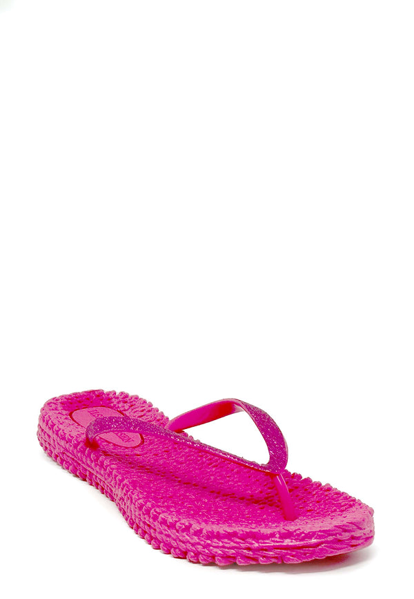 Munter 01 tå separator sandal | Varm pink