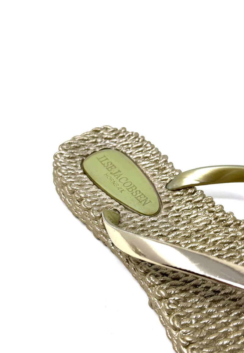 Munter 04 tå separator sandal | platin