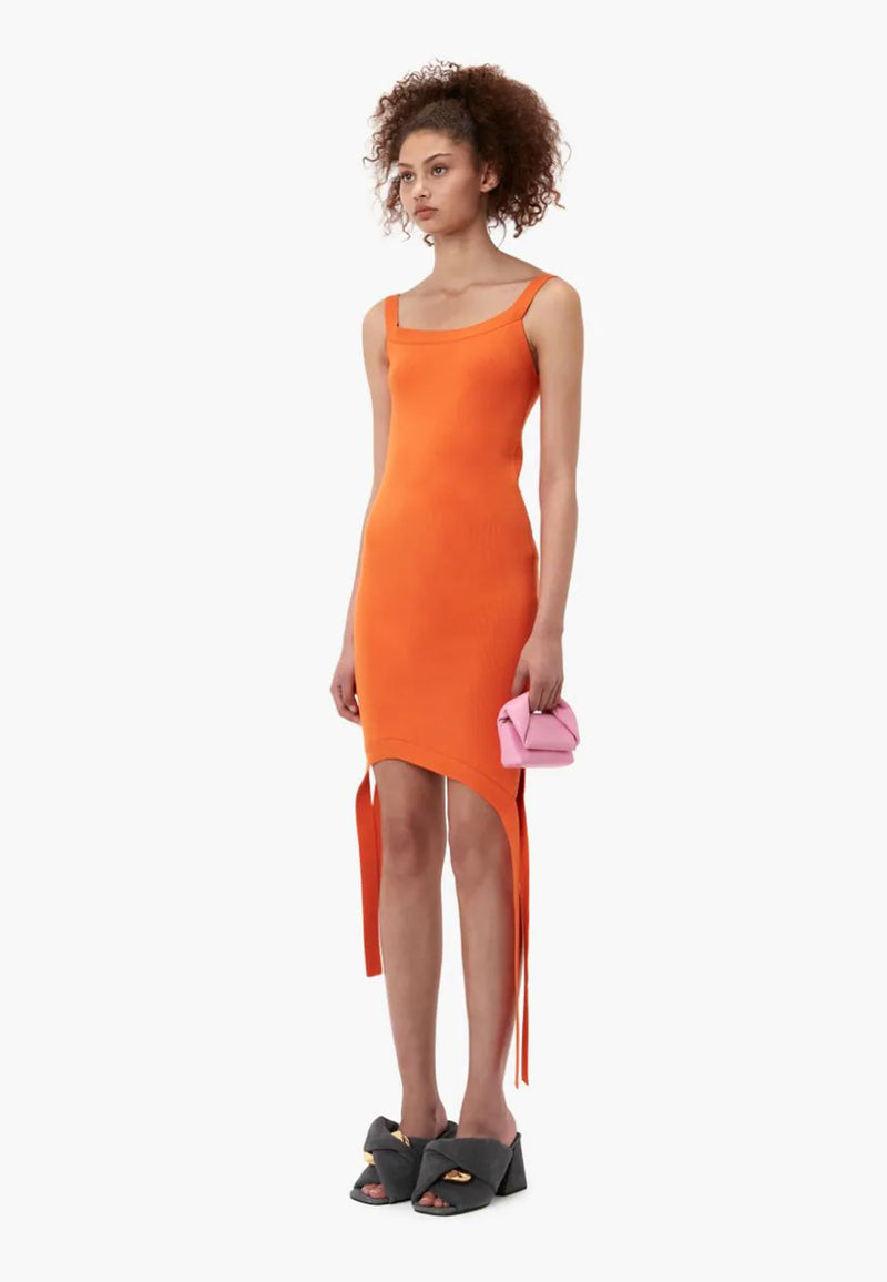 Dekonstrueret kjole | orange