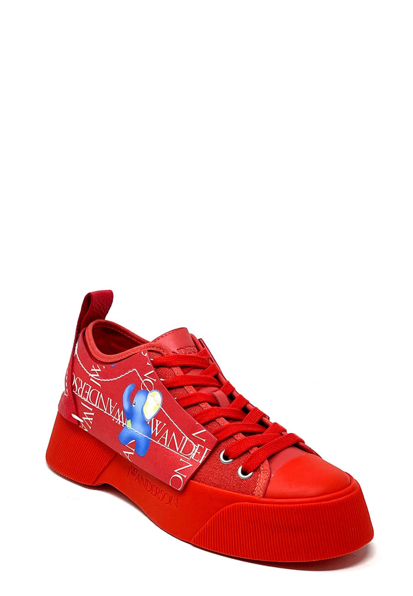 Low Top Trainers | Red