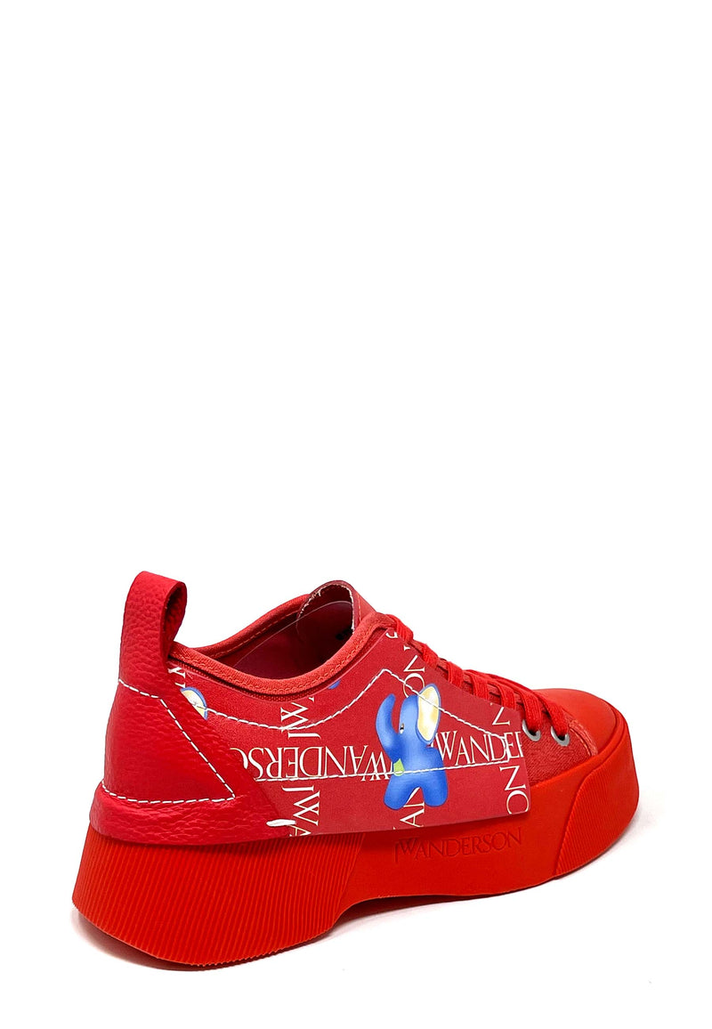 Low Top Trainers | Red