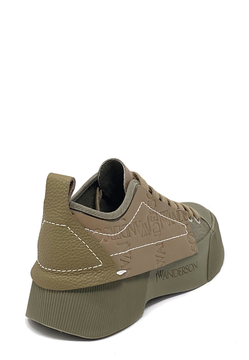 Trainer Low Top Sneaker | Khaki