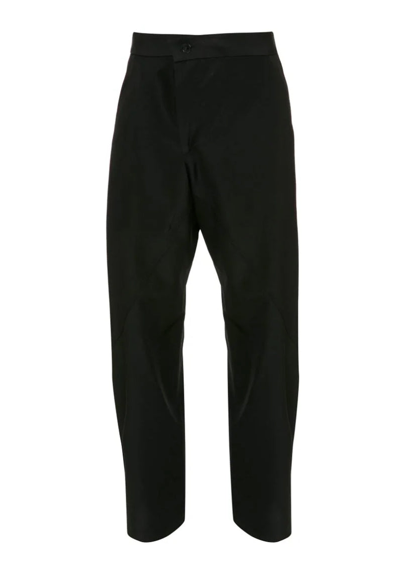 Twisted Tuxedo Pants | Black