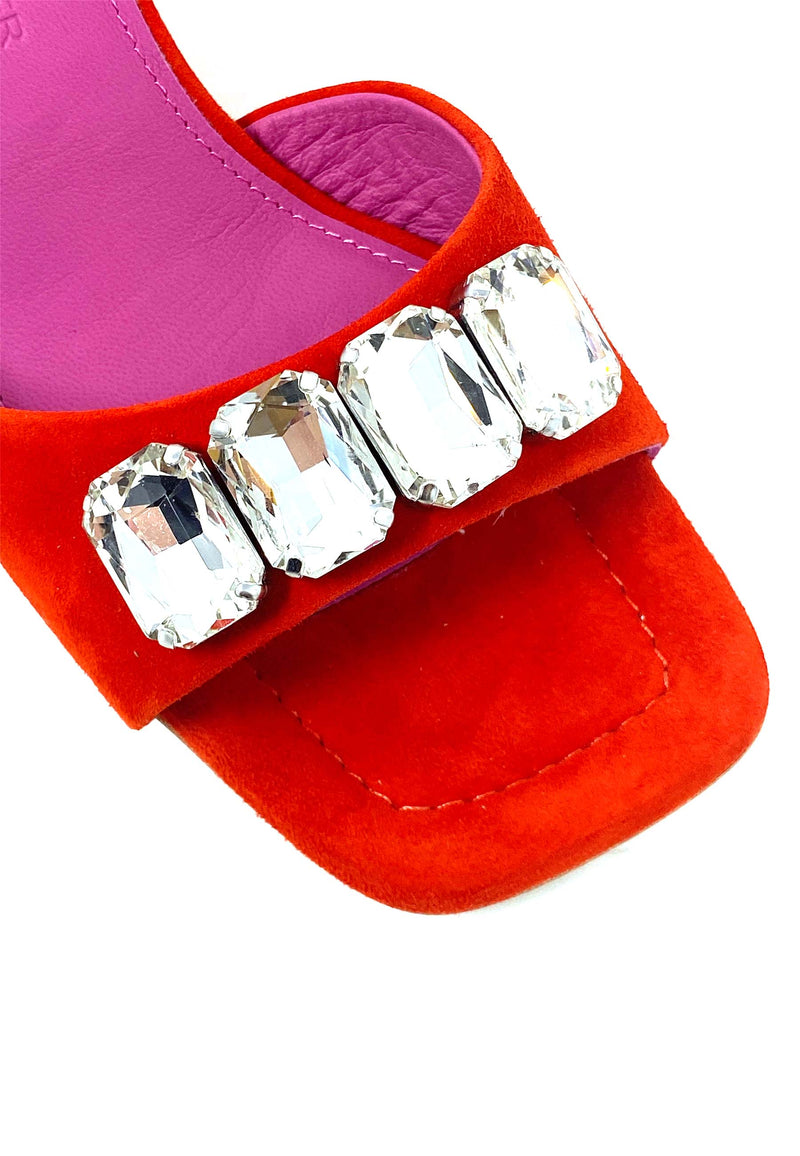 73510.404 High heel sandal | papaya