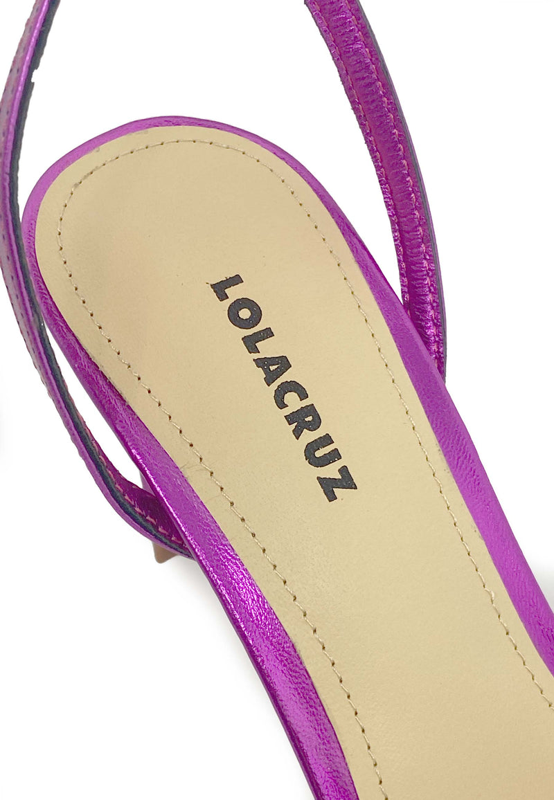 248Z14WK sandal med høj hæl | fuchsia
