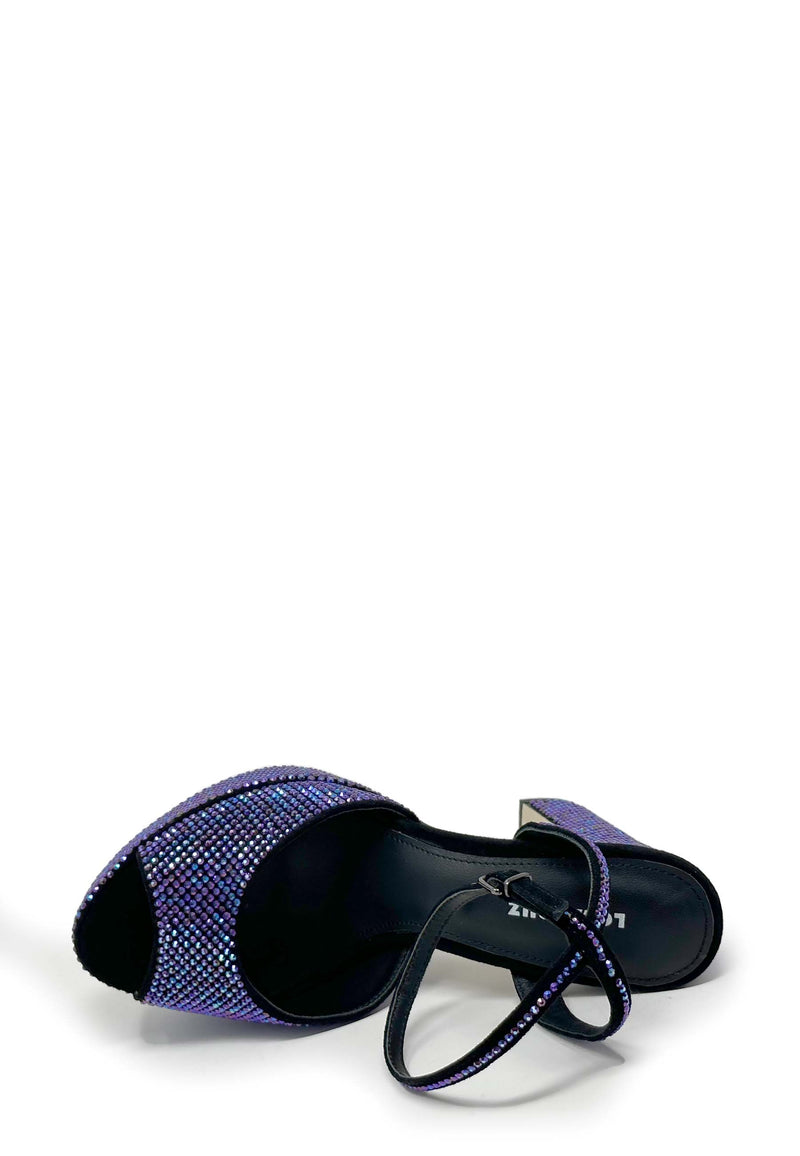 069P00BK high heel sandal | negro