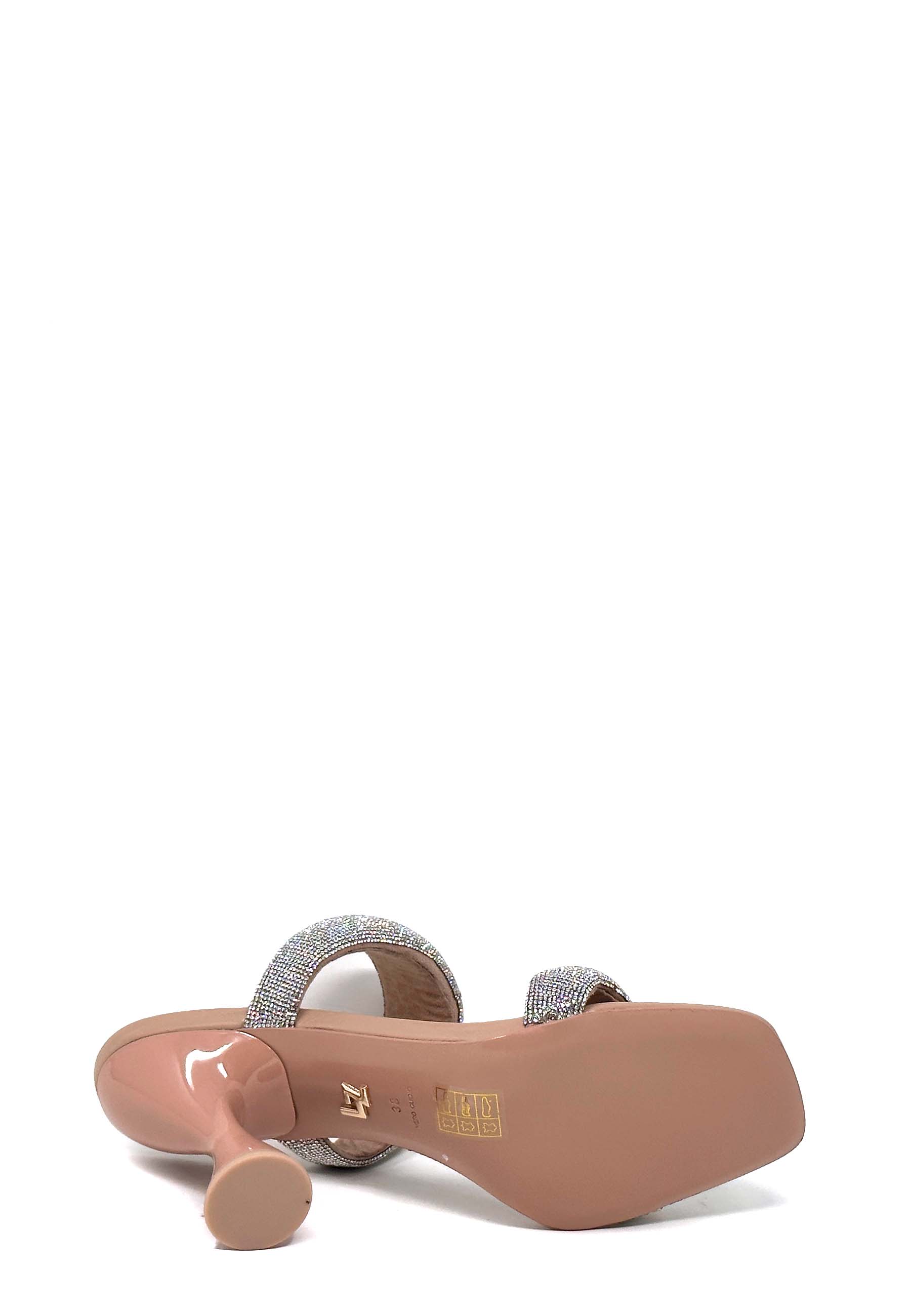 151Z00BK Highheel Pantolette | Nude