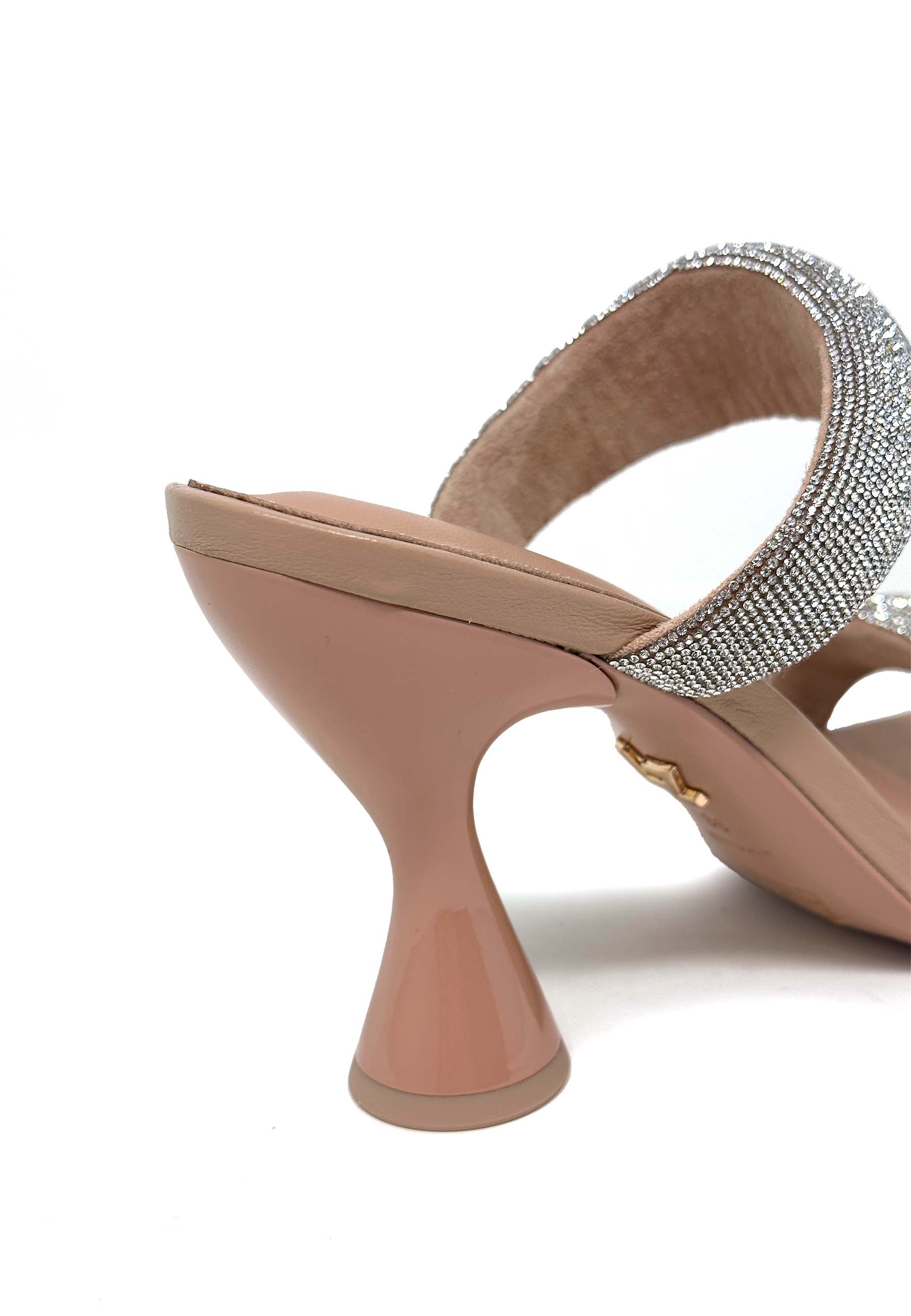 151Z00BK Highheel Pantolette | Nude