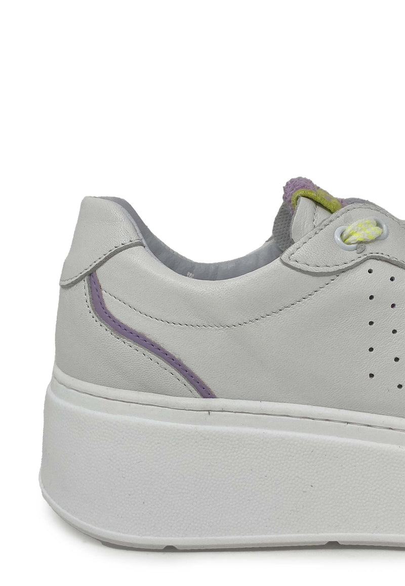 WT1-B Sneaker | White purple