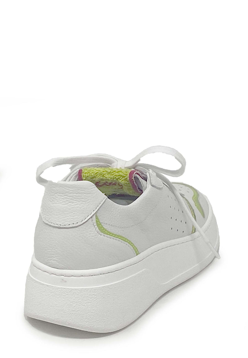 SF1-B Sneaker | white green