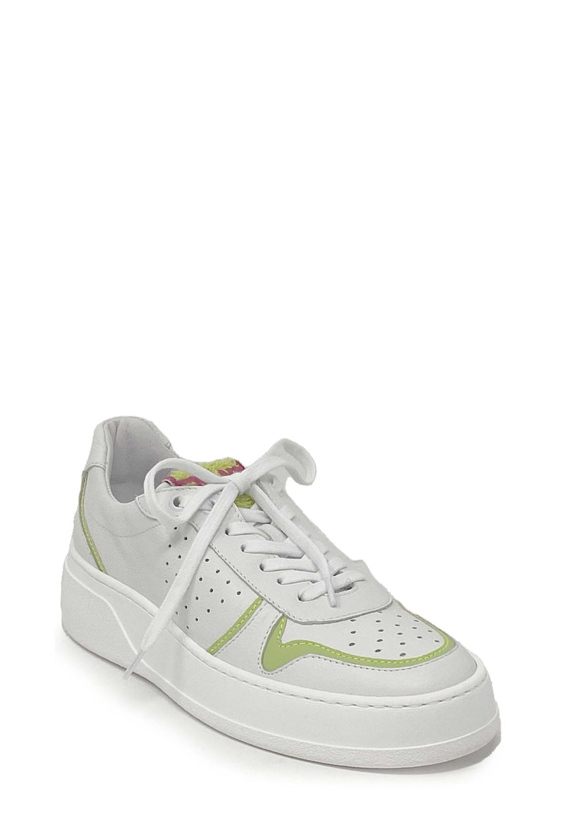 SF1-B Sneaker | white green