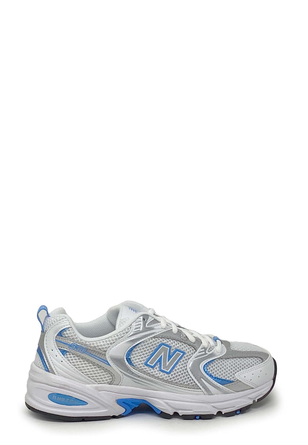 530 low-top sneakers | Hvid Sølv Metallic Himmelblå