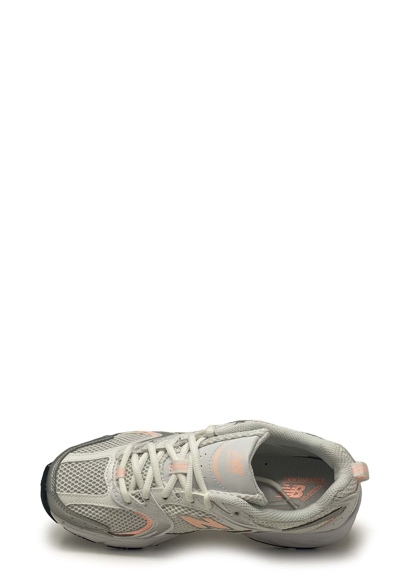 530 low-top sneakers | White Pink