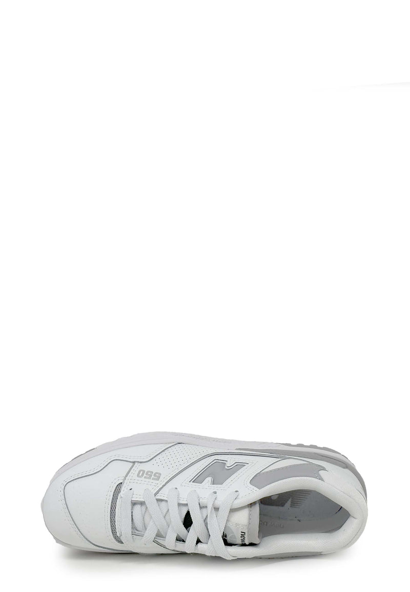 550 Low Top Sneaker | White Grey
