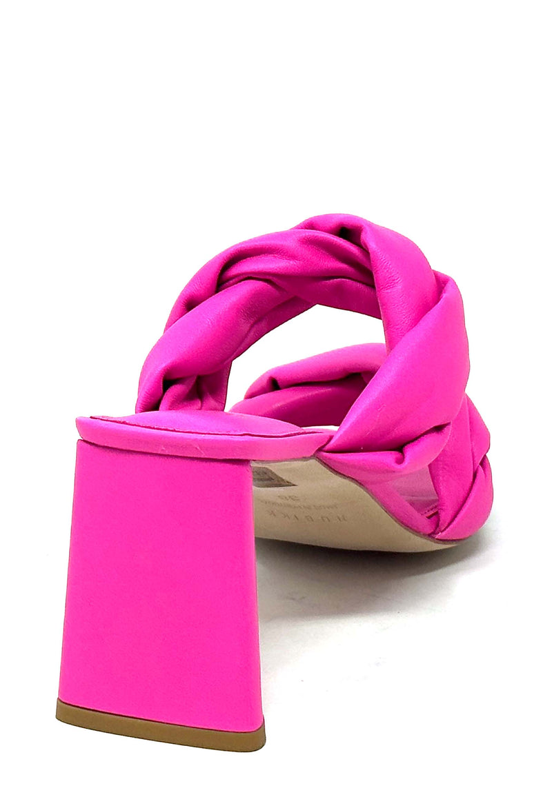 Triangle Twist Pantolette | Pink