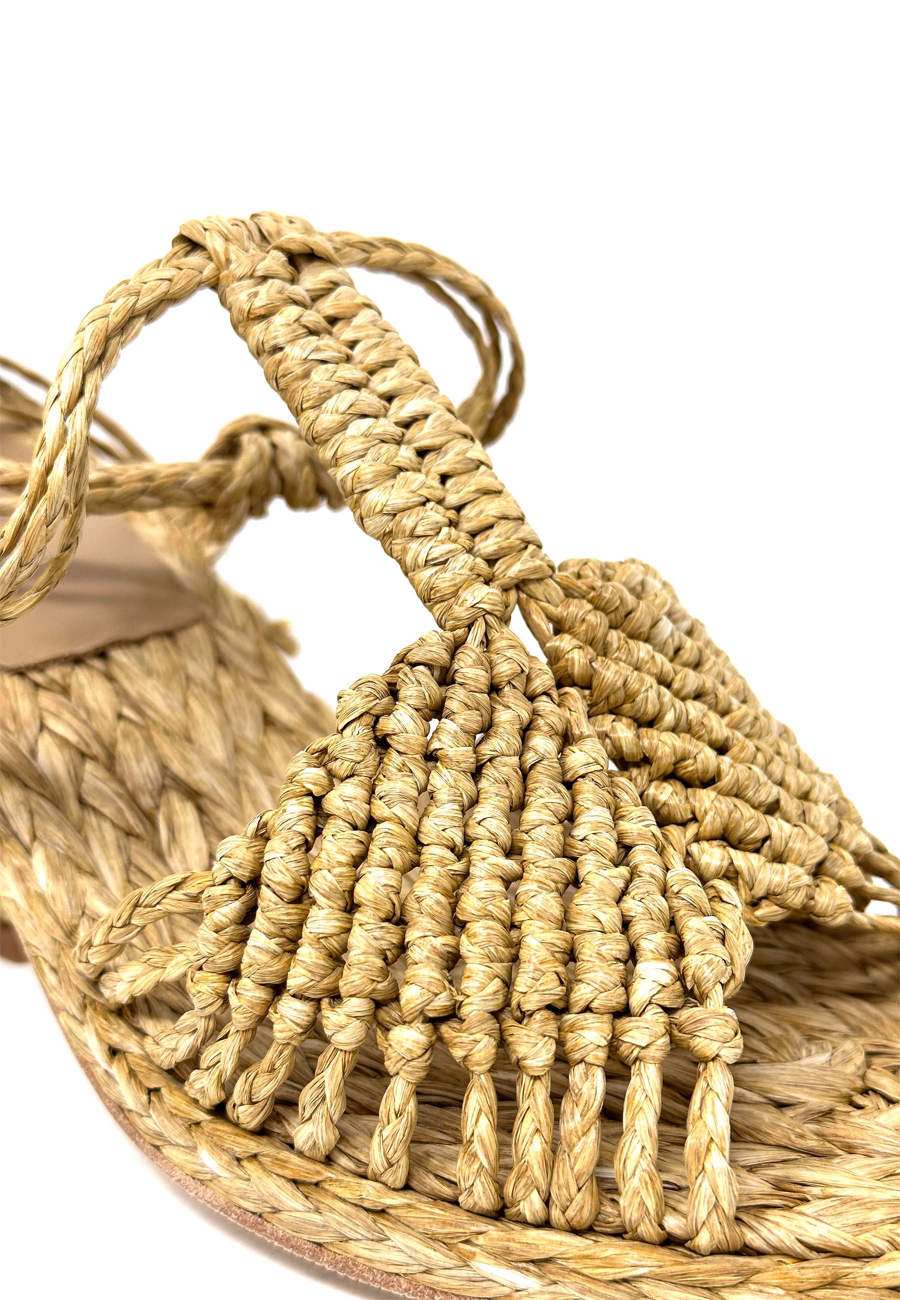 Sylvie Sandale | Raffia