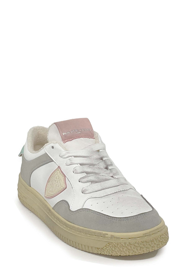 Lyon Sneaker | Blanc Pink
