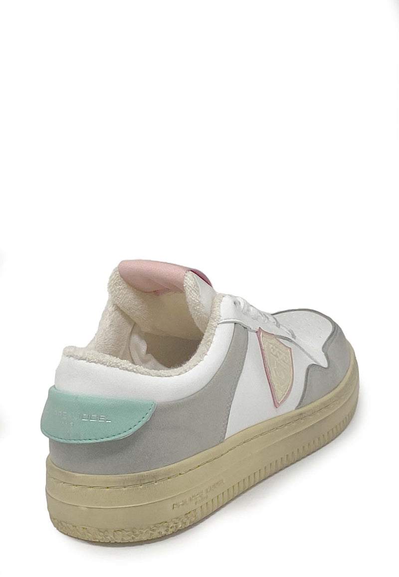 Lyon Sneaker | Blanc Pink