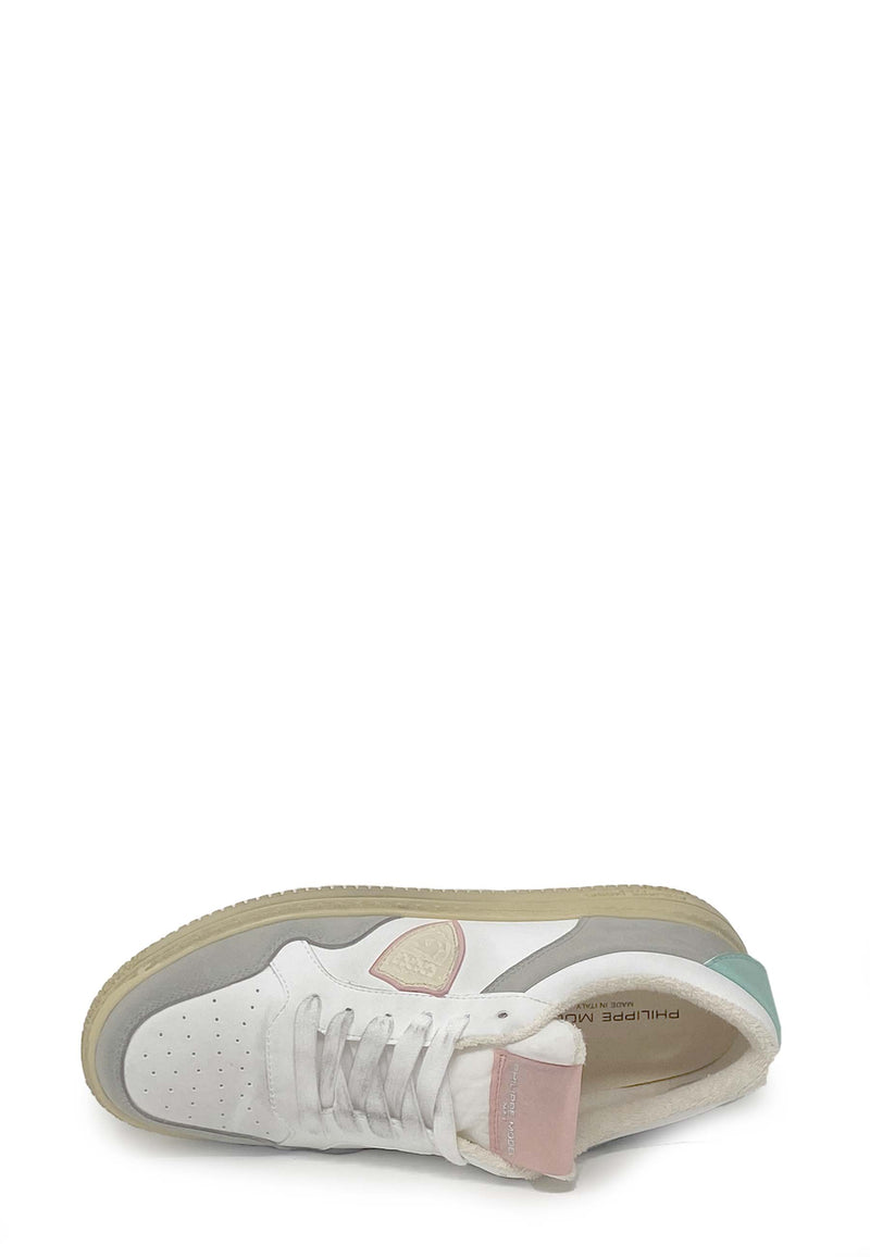 Lyon Sneaker | Blanc Pink