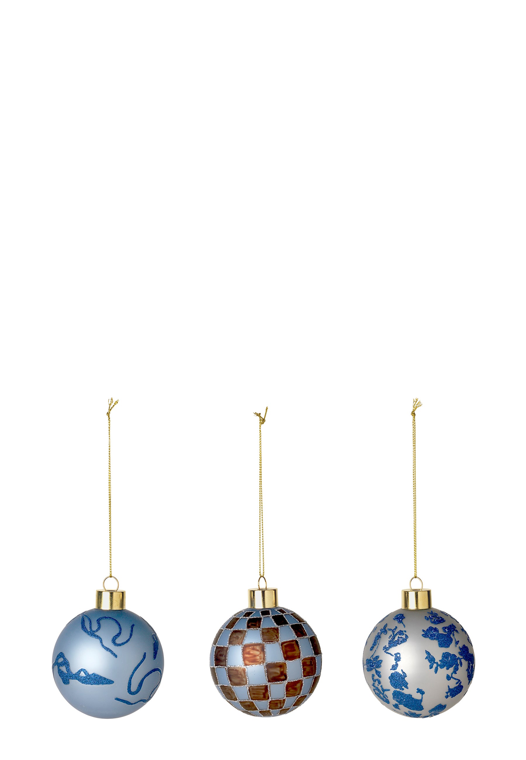 Baubles Christbaumkugelset | Blue