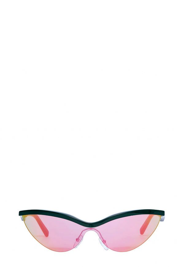 Cat Shield Sonnenbrille | Khaki