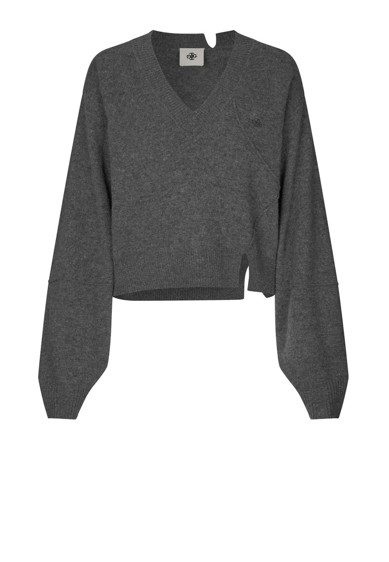 Como Man Sweater | Gray melange