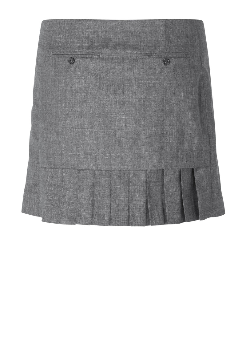 Windsor Mini Skirt | Gray melange