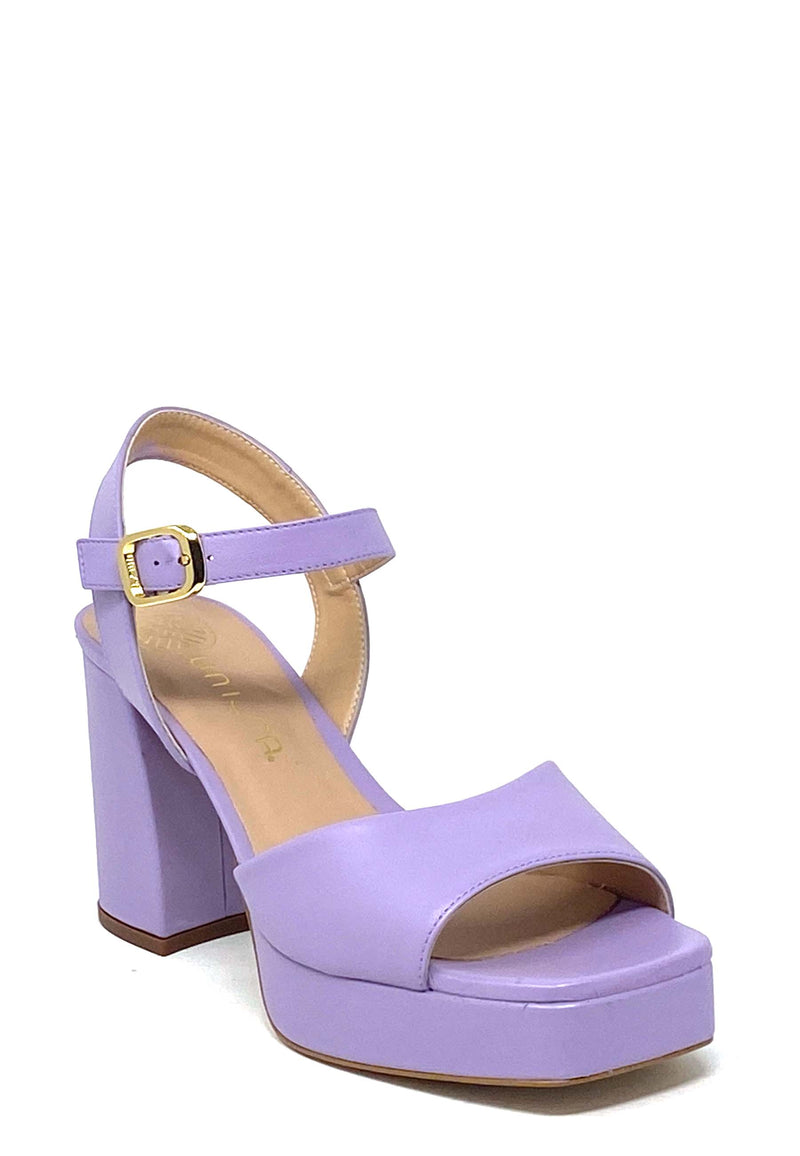 Odran high heel sandal | purple