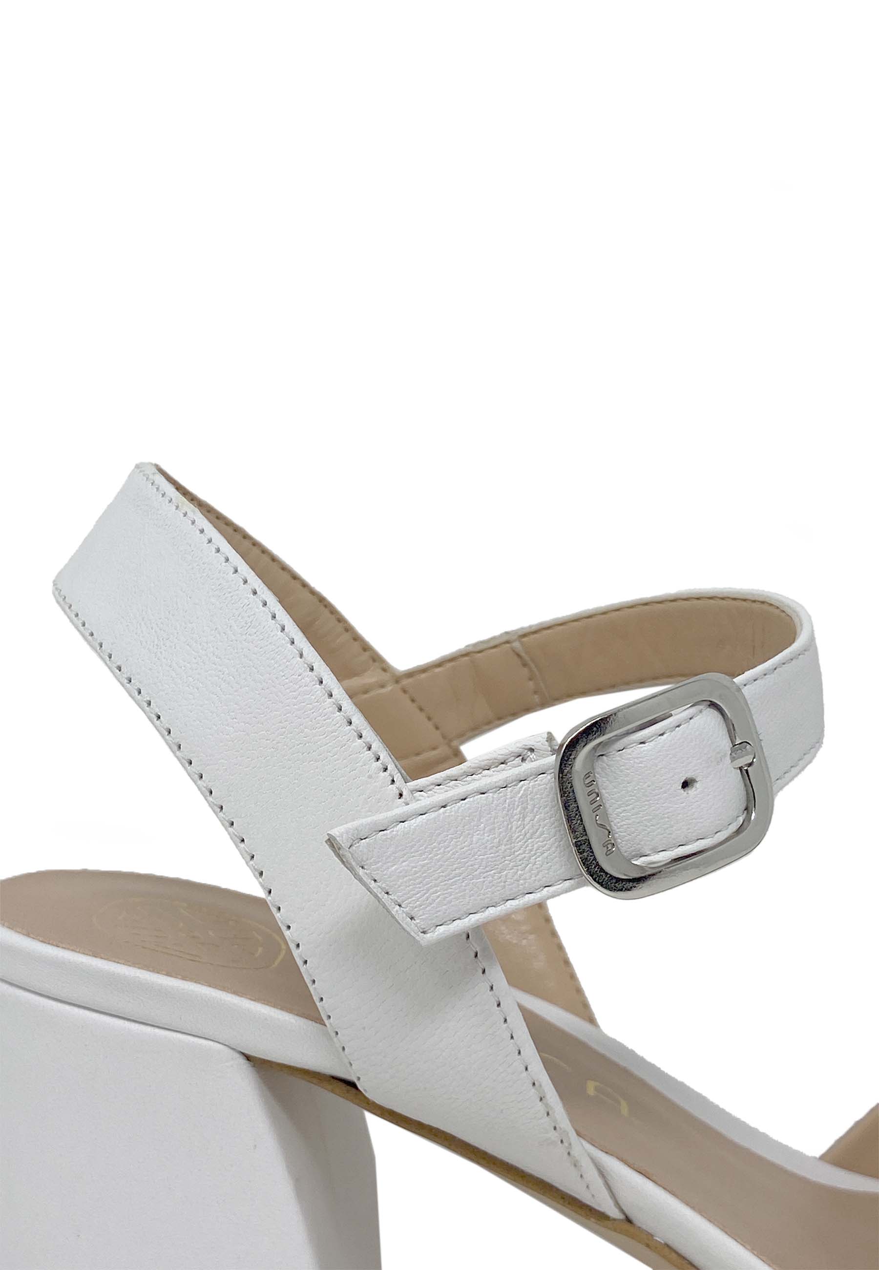 Odran Highheel Sandale | White