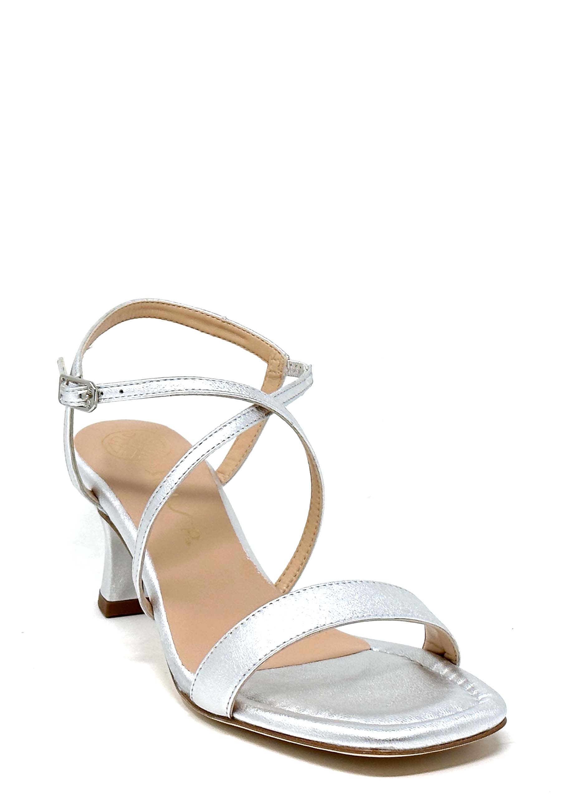 Marley High Heel Sandal | Silver
