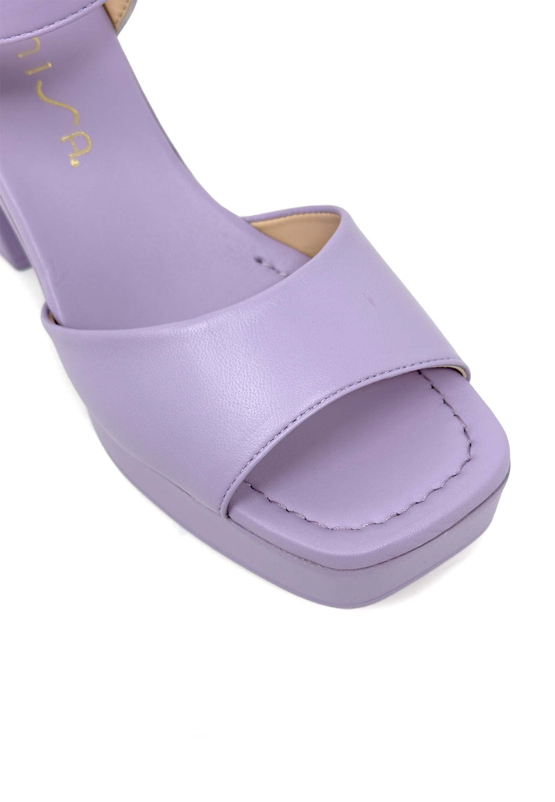 Onofre højhælet sandal | lilla