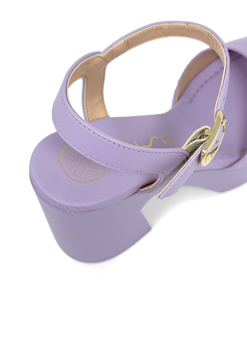 Onofre High Heel Sandal | purple
