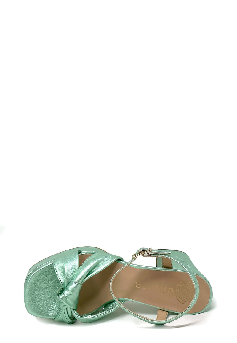 Umi high heel sandal | aquamarines