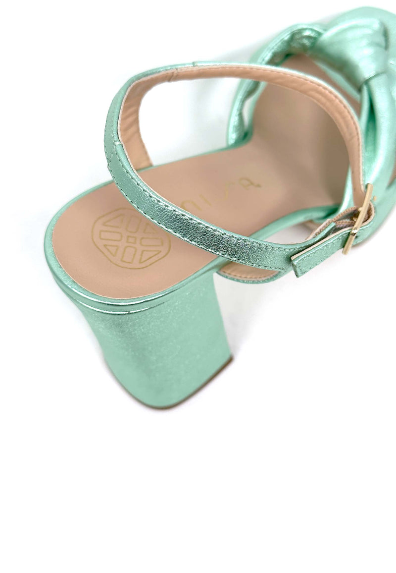 Umi high heel sandal | aquamarines
