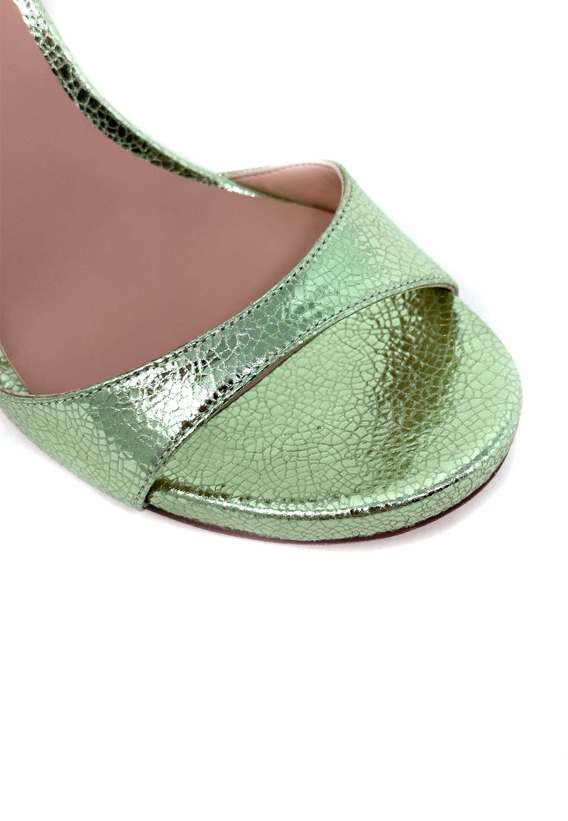 Yasu high heel sandal | aquamarines