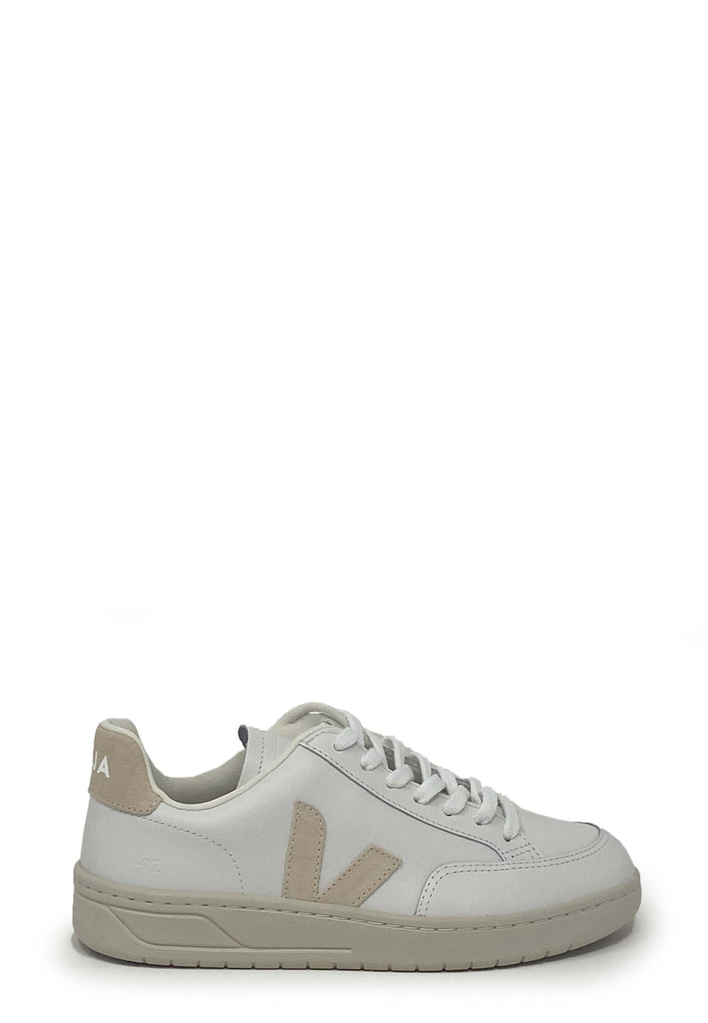 V-12 Sneaker | White Sable