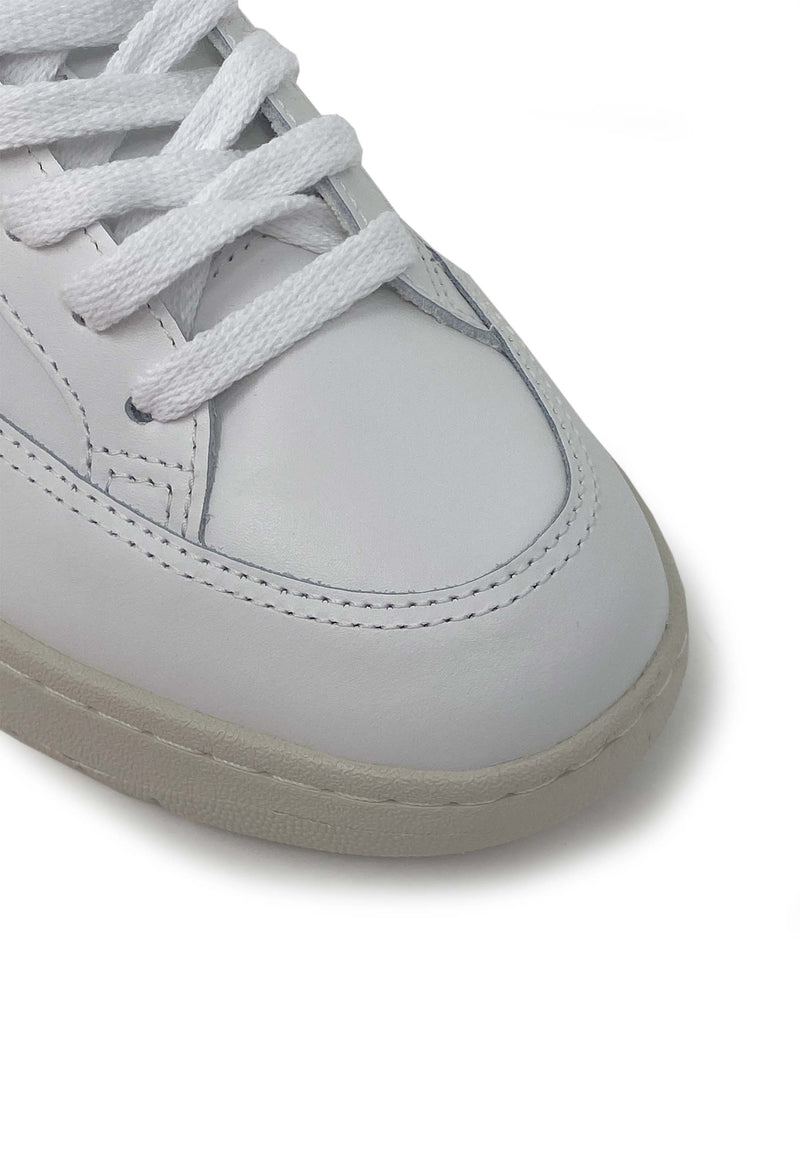 V-12 Sneaker | White Sable