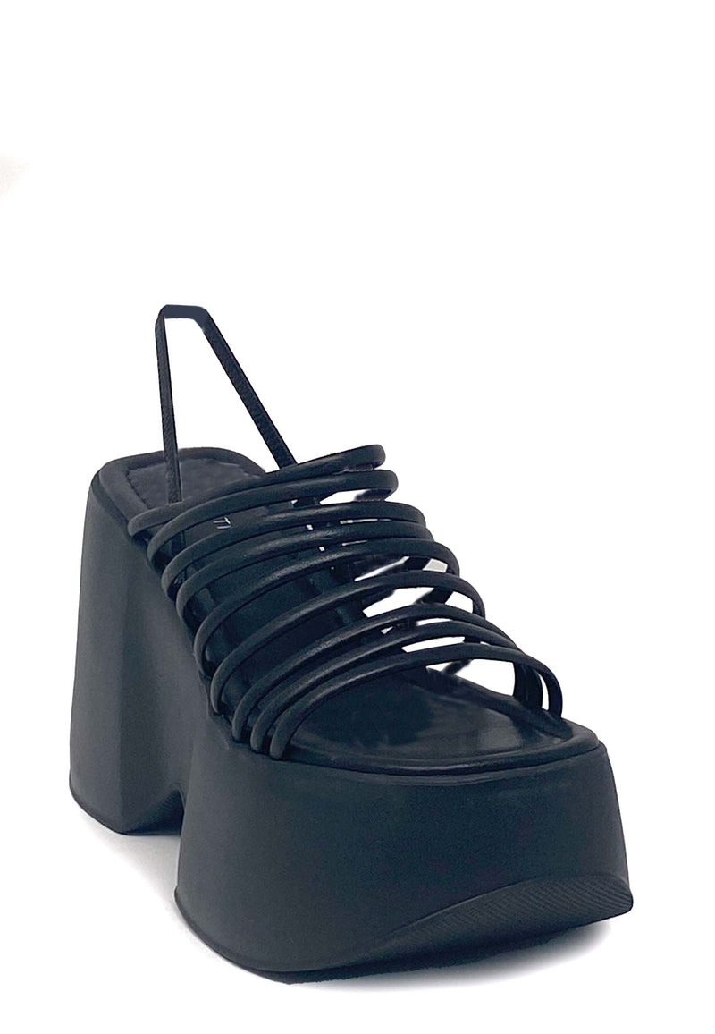 1C6758D high heel sandal | Black