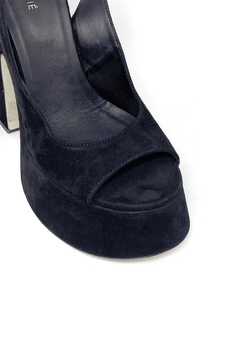 1C7105D sandal med høj hæl | Sort